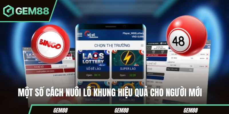 Mẹo Nuôi Lô Khung - Cách Theo Dõi Khung 3, 5, 7 Ngày Các khung thời gian thường dùng khi theo dõi lô