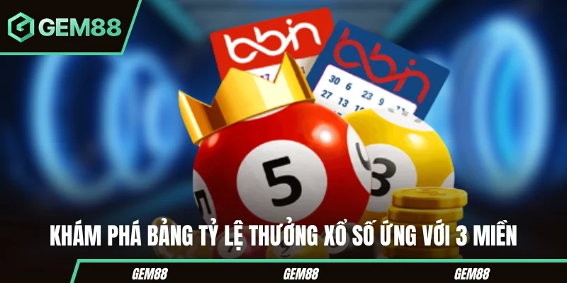 Cách đọc bảng tỷ lệ thưởng xổ số GEM88